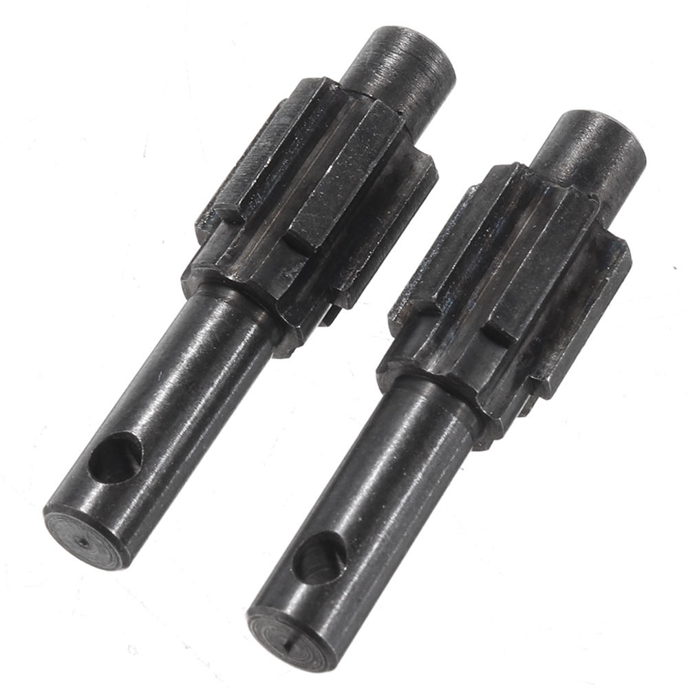 2PCS Upgraded THJ289 Transfer Case Fixed Shafts for Traction KM Two Gen RC Car Parts 