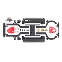 Orlandoo Hunter MX0029 Upgraded Aluminum Frame Girder DIY Kit for 1/32 135 RC Car Spare Parts 