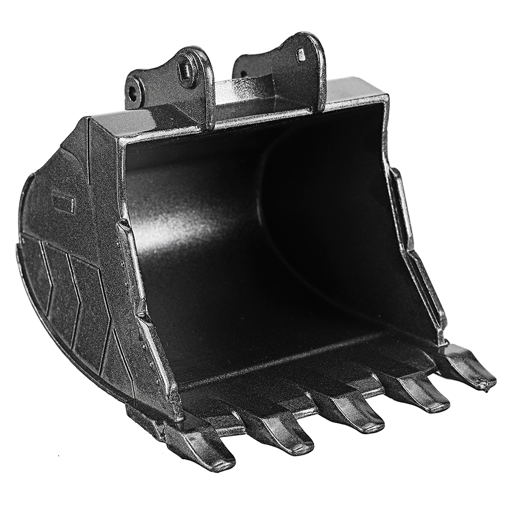 HuiNa Toys 550 580 Upgraded Metal Simulation Bucket RC Car Excavator Spare Parts 