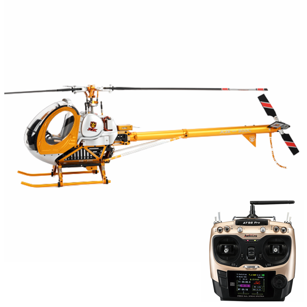 JCZK 300C 470L DFC 6CH 3D Flying Three Blade Rotor TBR Scale RC Helicopter with AT9S PRO Transmitter