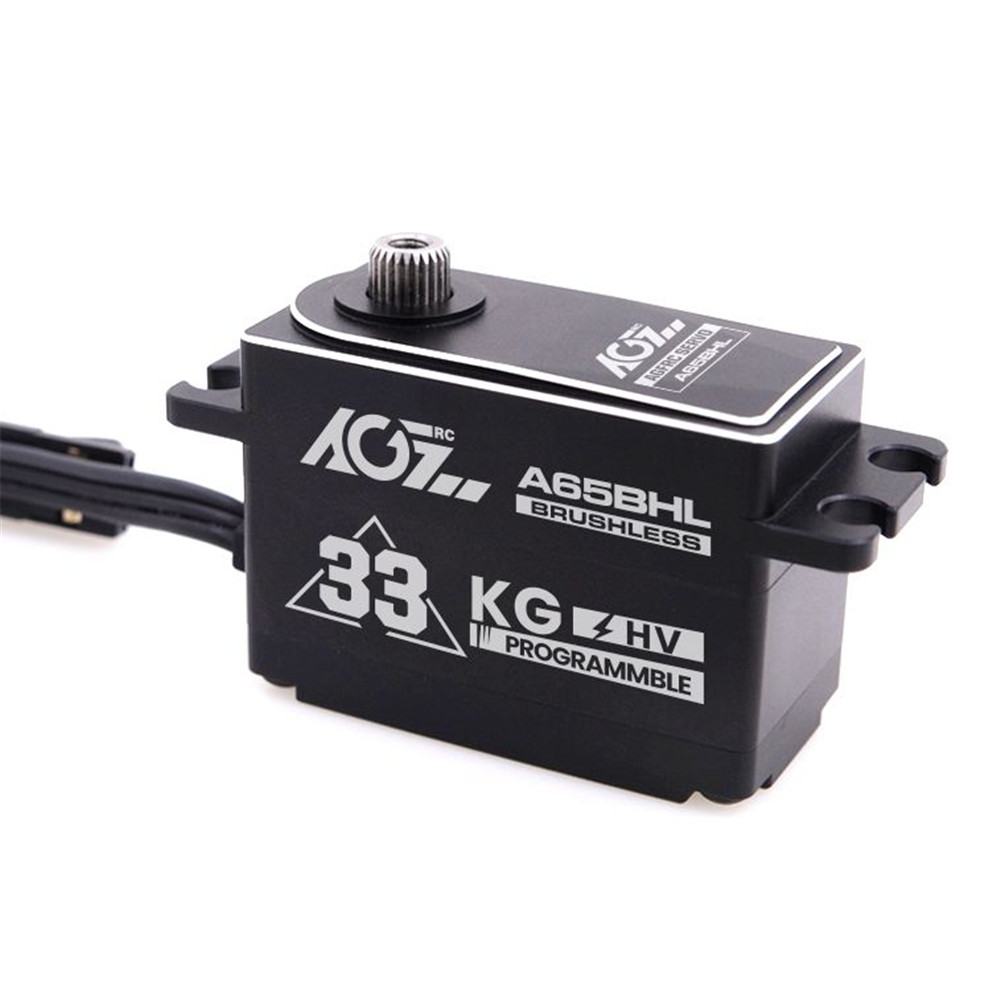 AGF A65BHL 30KG Metal Gear Programmable High Speed Brushless Digital Servo for 1/8 1/10 RC Car Boat Airplane