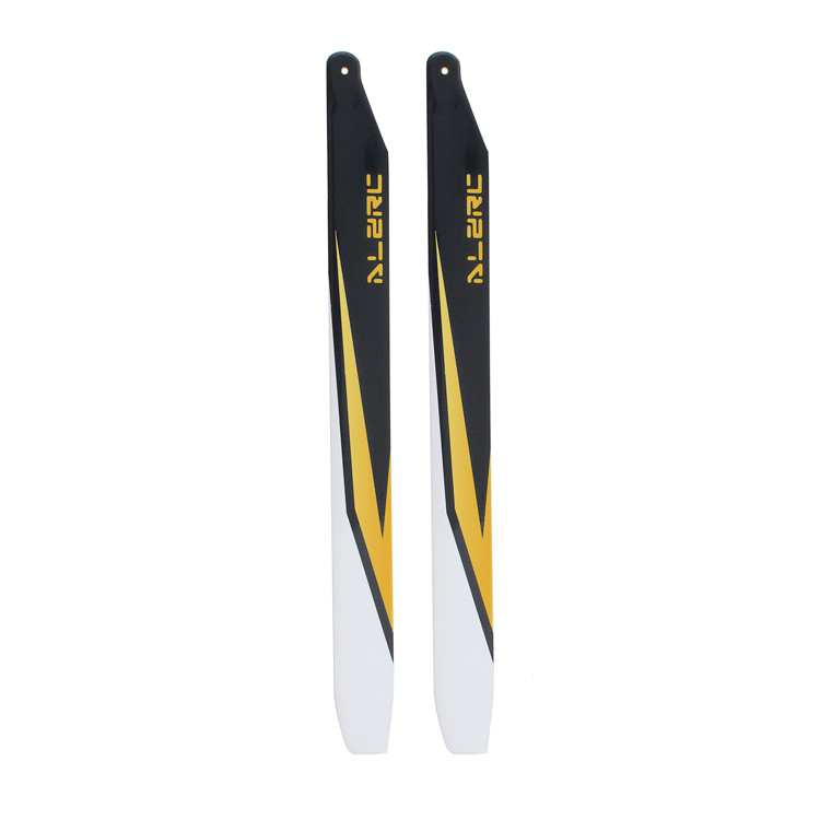 1 Pair 700mm ALZRC RC Helicopter Parts Carbon Fiber Main Blade
