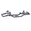Carbon Fiber Metal Chassis Frame Beam RC Car Girder for 1/10 Axial SCX10 D90 Climbing Rock Crawler Parts
