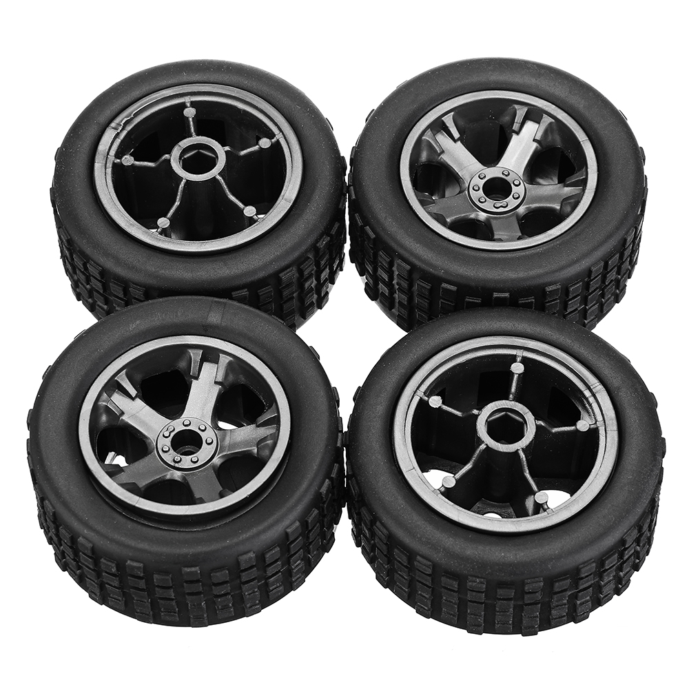4PCS KYAMRC 2811 Original Tires Wheels Rims 1/20 RC Car DIY Models Vehicles Parts