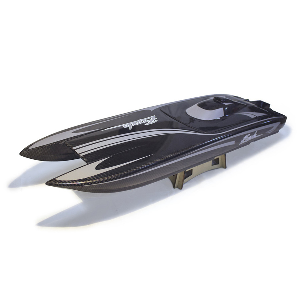 TFL 1133L-01C 1040mm Carbon Fiber Zonda RC Boat Hull without Electronic & Hardware Parts