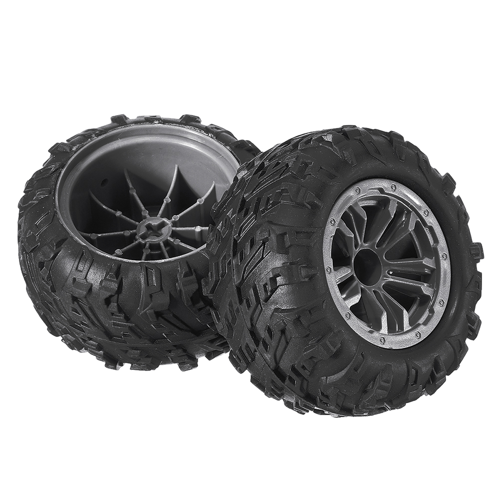 2PCS KYAMRC 1898A 1899A 1/16 RC Car Tires Wheel Rims G16-27 Vehicles Models Spare Parts