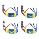 4PCS Brushless ESC 30A Speed Control T-Plug for 2212 Brushless Motor KT SU27 RC Airplane FPV Racing Drone RC Car Boat
