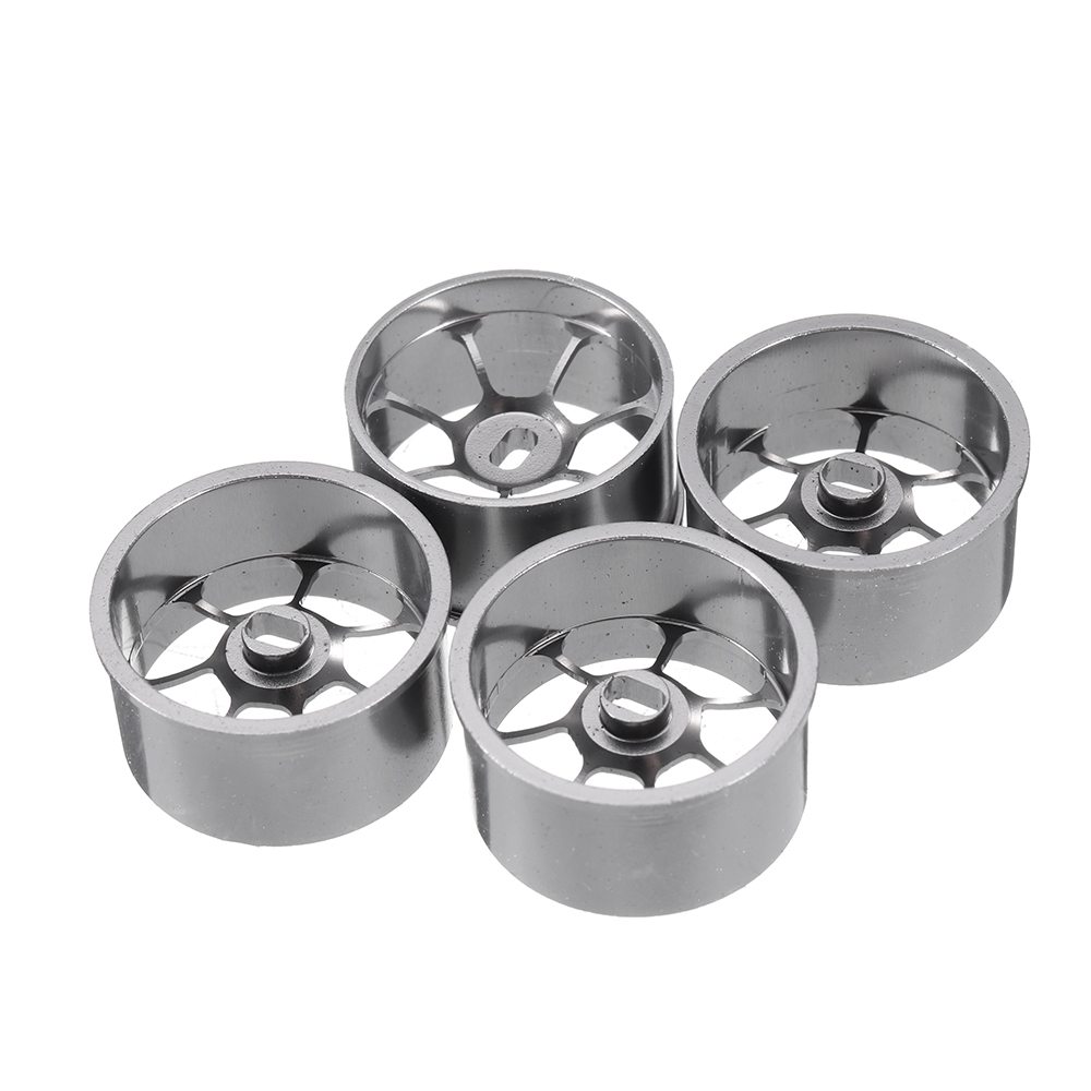 4PCS Firelap Four Widen Metal Wheel Rims for IW04M IW05 AWD MINI-Z MINI-Q 1/28 RC Car Vehicles Parts