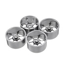 4PCS Firelap Four Widen Metal Wheel Rims for IW04M IW05 AWD MINI-Z MINI-Q 1/28 RC Car Vehicles Parts