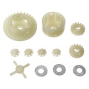 Plastic Differential Gear Set For SG 1601 1602 Brushed Brushless RC Car Parts M16027