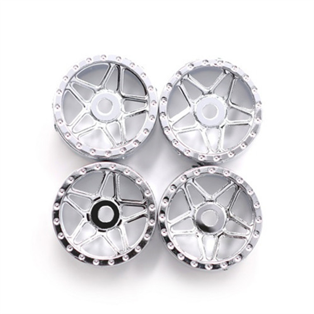 4PCS Orlandoo Hunter Wheel Hub Rims for OH35A01 OH32A03 OH32P02 1/32 1/35 RC Car