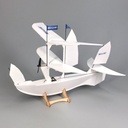 MinimumRC 400mm Wingspan Cloud Boat Star Voyager RC Airplane KIT with Motor