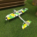 DIY 350mm Wingspan 2.4GHz 2CH MPP Carbon Fiber Slow Fly Glider Park Flyer Indoor Electric Mini RC Airplane RTF