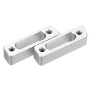 2PCS OMPHOBBY M2 EXP/V2 RC Helicopter Parts Metal Main Frame Broaden Mount