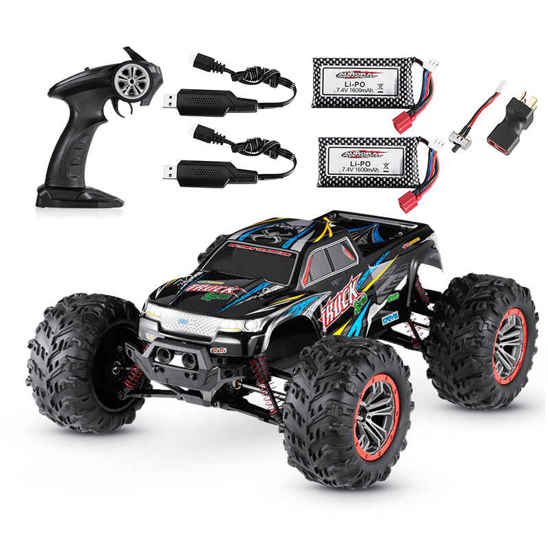 XinleHong 9125 RTR with Two Battery Motor 1/10 2.4G 4WD 46km/h RC Car Vehicles Short Course Truck Model