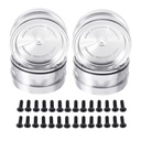 2.2 Inch Metal Wheel Hub For AXIAL SCX10 TRX4 RC Car Vehicle Parts