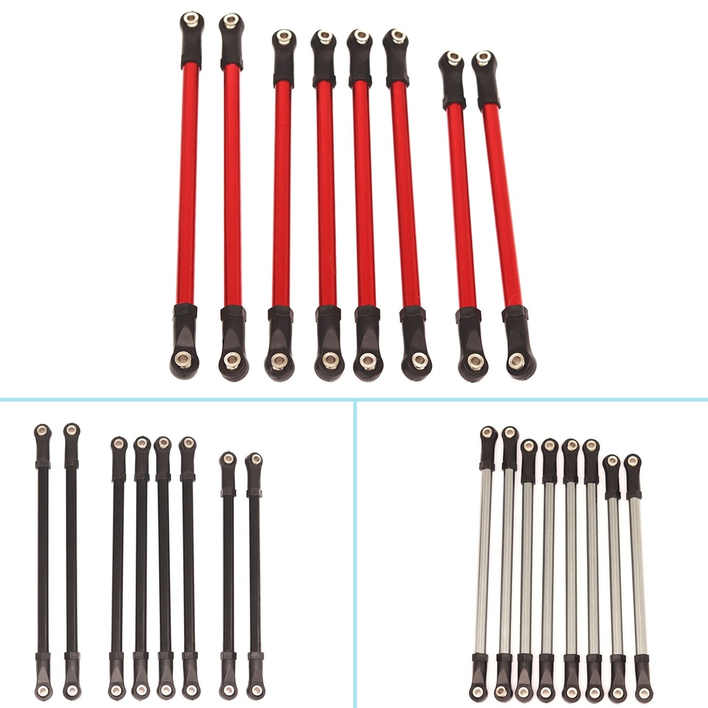 1/10 Metal Rod For 90046 90047 SCX10 RC Car 313MM Chassis Parts