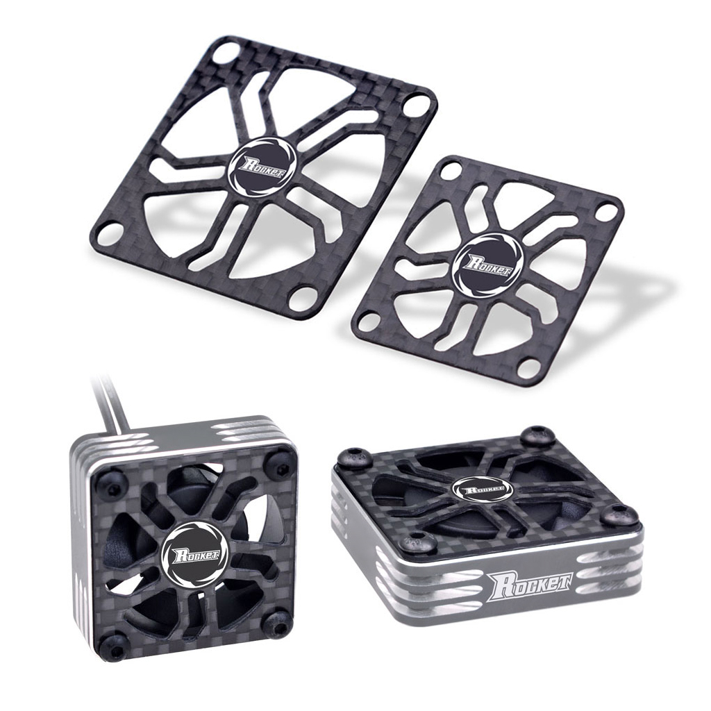 Surpass Hobby Rocket Motor ESC 30*30mm Cooling Fan Protection Cover + m2.5*14mm Screw Rc Car Parts