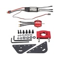 2s 3s 40A Double Sides Hobbywing ESC 2835 Brushless Motor Water Cooling Set RC Boat Parts