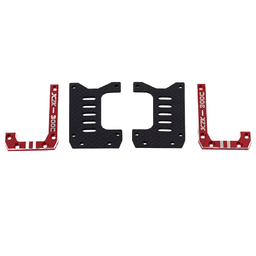 JCZK 300C 470L Scale RC Helicopter Spare Parts Carbon Fiber Alloy Tail Plate