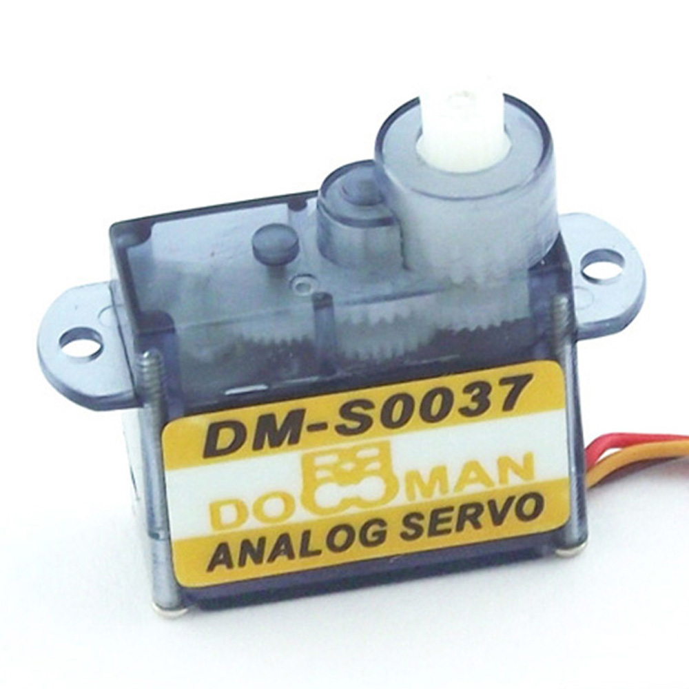 DORCRCMAN DM-S0037 0.65kg Torque 4.8-6V 3.7g Plastic Gear Digital Micro Servo Compatible Futaba JR SANWA Hitec For RC Airplane