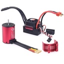 SURPASS HOBBY 3650 Brushless Waterproof Motor 2300KV 45A Waterproof ESC For 2S 3S1/10 RC Car Vehicle Parts
