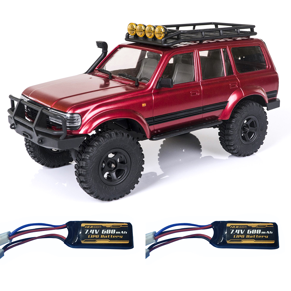 ROCHOBBY 1/18 2.4G Katana Partly Waterproof Crawler RC Car Vehicle Models RTR Two Battery