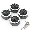 4PCS WPL Metal Wheel Hub for WPL 1/16 C14 C24 C34 C44 B14 B16 B24 B36 Racing Vehicle Models RC Car Parts