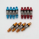 4PCS 1/28 Upgraded Metal Shock absorber Wltoys 284131 K969 K989 K999 P929 Adjustable Tightness RC Car Vehicles Spare Parts