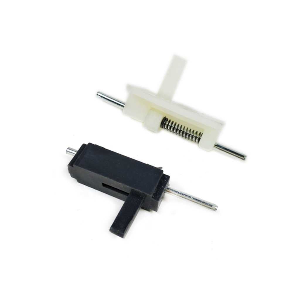 FlightModel White/Black Spring Fixed Cockpit Lock Connection Buckle for RC Airplane Fixed-wing