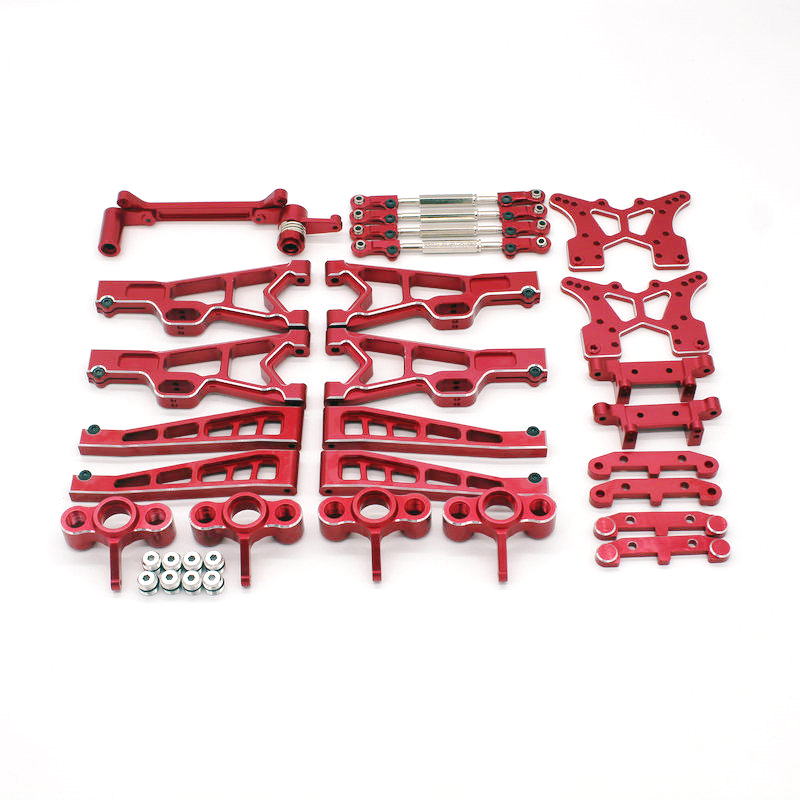 25PCS JLB Upgraded Metal Set for JLB J3 1/10 Racing Vehicle Models RC Car Parts