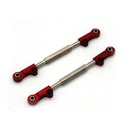 2PCS JLB Upgraded Metal Steering Rod EA1018 for JLB J3 1/10 Racing Vehicle Models RC Car Parts