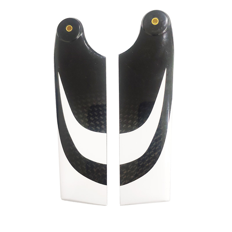JDHMBD 95mm 105mm Carbon Fiber Tail Blades for Class 600 700 ALIGN KDS RC Helicopter