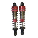 2PCS XLF F16 F17 F18 1/14 RC Car Spare Hydraulic Oil Filled Shock Absorber Damper Vehicles Model Parts