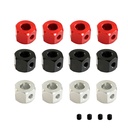 4pcs WPL 5mm Change 12mm Aluminum Alloy Adapter for WPL D12 Racing Vehicle Models RC Car Parts