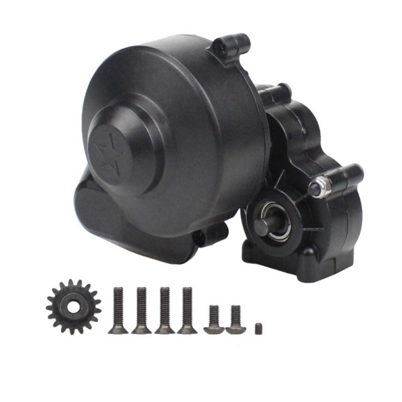 Gear Case Assembly with Motor Gear for SCX10 90046 90047 1/10 Climbing Vehicle Models RC Car Parts