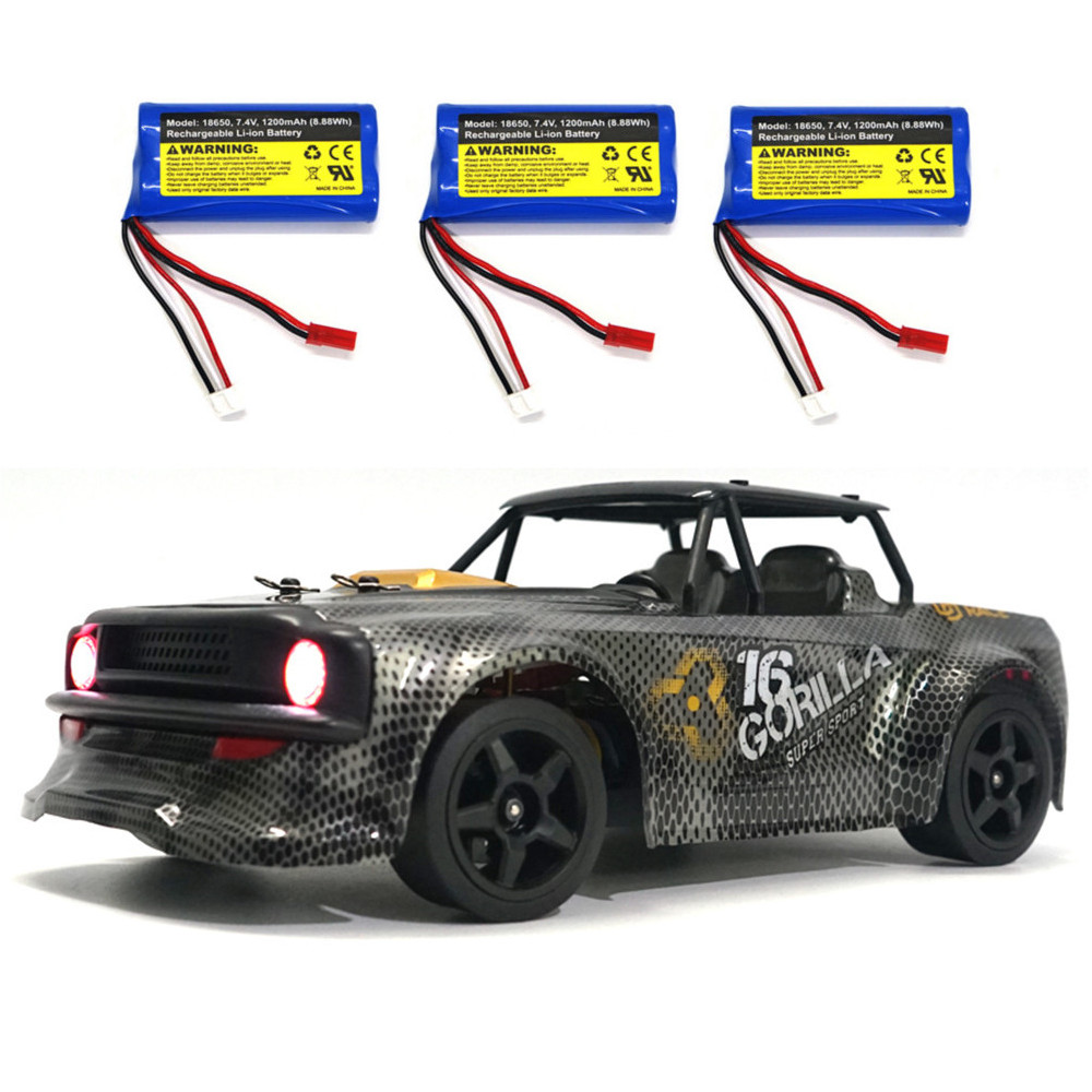 SG PINECONE FOREST 1604 RTR Several Battery 1/16 2.4G 4WD 30km/h RC Car LED Light Drift On-Road Proportional Vehicles Model