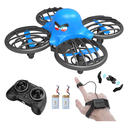 FLYHAL F111 Mini Drone for Kids Gesture Sensing Control 360deg Flip LED Light Altitude Hold RC Quadcopter