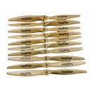 Racerstar 13 Inch 13x4 13x5 13x6 13x7 13x8 Electric Beechwood Propeller CCW/CW 1pc for RC Airplane Fixed Wing