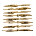 Racerstar 12 Inch 12x4 12x5 12x6 12x8 Electric Beechwood Propeller CCW/CW 1pc for RC Airplane Fixed Wing