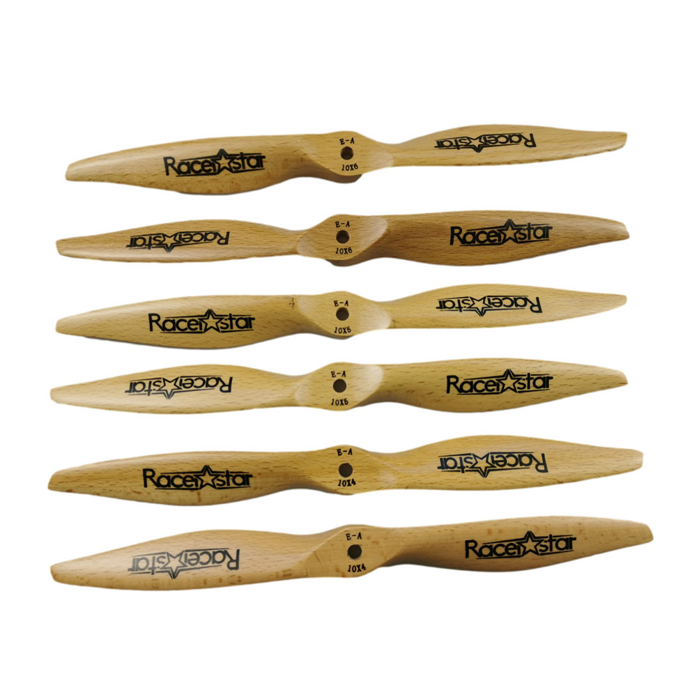 Racerstar 11 Inch 11x4 11x5 11x6 Electric Beechwood Propeller CCW/CW 1pc for RC Airplane Fixed Wing