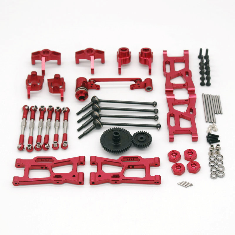Wltoys 144001 144010 124019 124018 Upgraded Metal Parts Set RC Car Parts