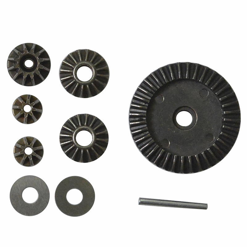 HBX 16890 16889A 16889 PRO FC600 Metal Differential Gear Kit Driving Umbrella Gear for 1/16 Brushless RC Car Vehicle Models Parts