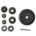 HBX 16890 16889A 16889 PRO FC600 Metal Differential Gear Kit Driving Umbrella Gear for 1/16 Brushless RC Car Vehicle Models Parts