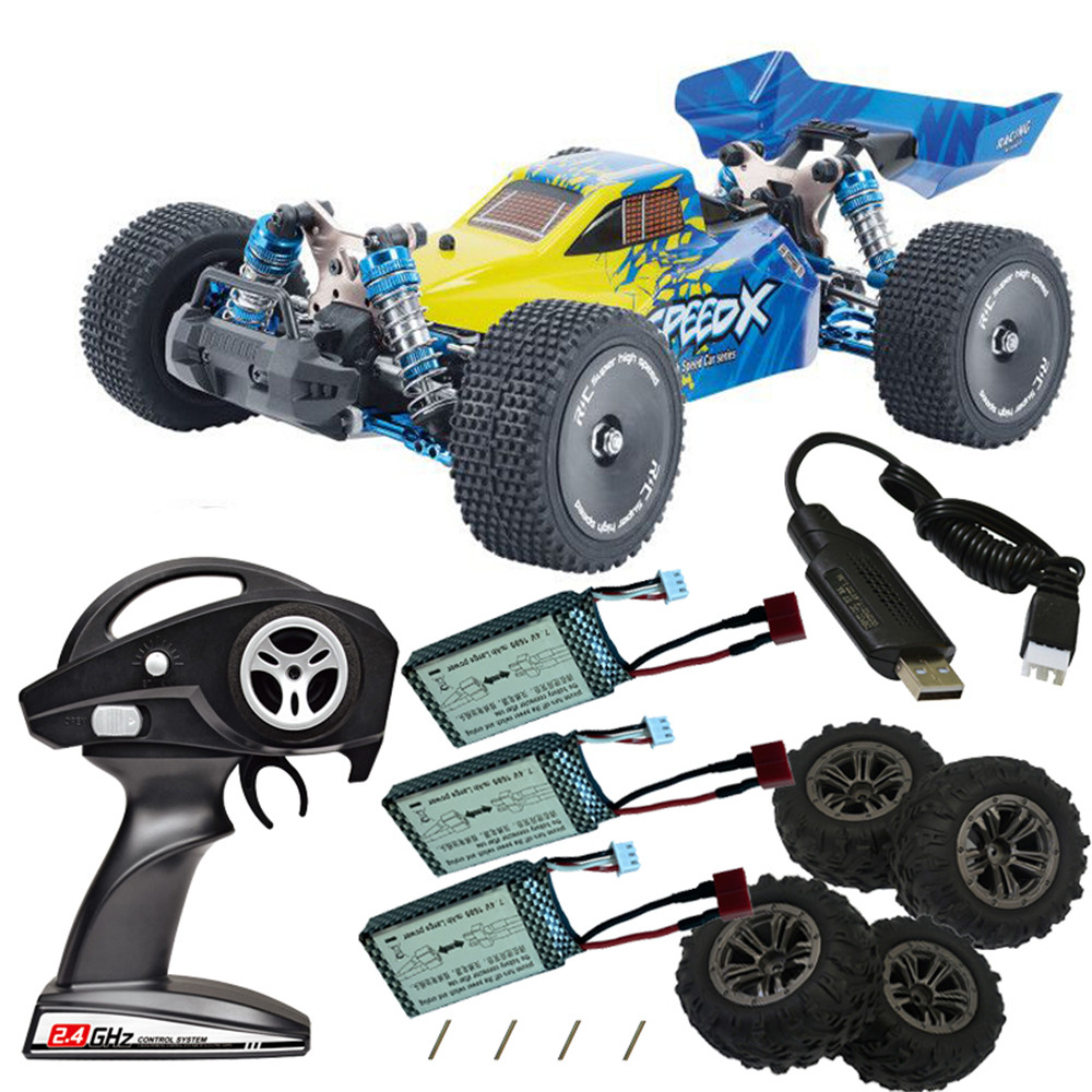 XLF F17 Several Battery Tires RTR 1/14 2.4G 4WD 60km/h Brushless Upgraded Proportional RC Car Vehicles Models