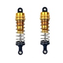 2Pcs RBR/C MN86 Full Metal Ball Head Shock Absorber for Big G Remote Control Car 1/12 RC Car Vehicle Models Parts