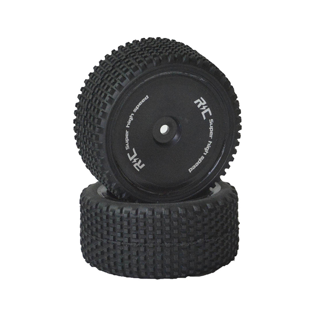 2PCS XLF F16 F17 F18 1/14 RC Car Spares Small Tires Wheels Vehicles Model Parts