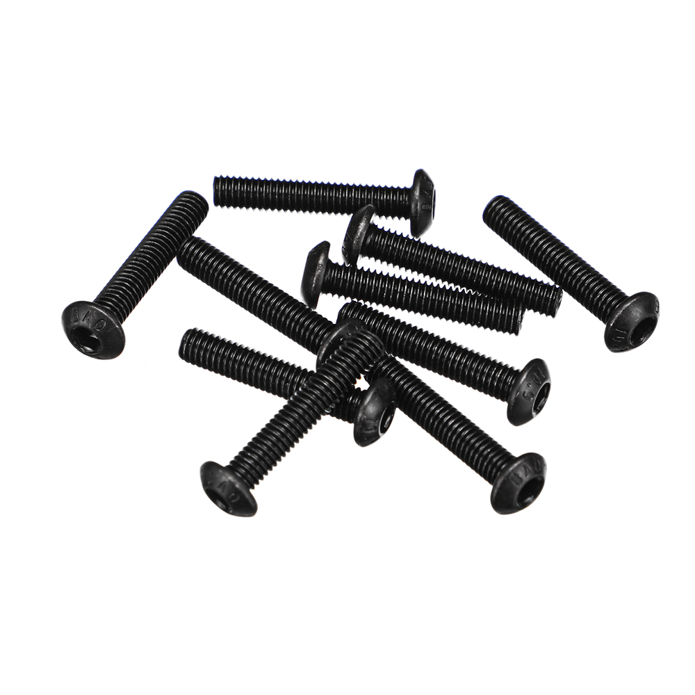10PCS JLB Cheetah 11011 21101 J3 1/10 RC Car Spare PM3x16mm Hexagon Socket Screws SW002 Vehicles Model Parts