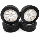 WPL D12 RC Car Wheel Tire Metal Hub R526 RC Vehicle Models Parts