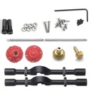 WPL D12 Metal Upgrade Rear Bridge Axle RC Car Spare Parts R482A